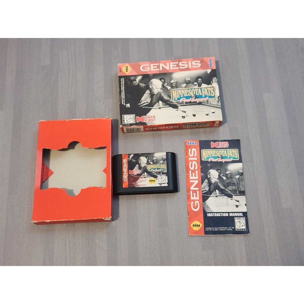 Minnesota Fats: Pool Legend (Sega Genesis, 1994)